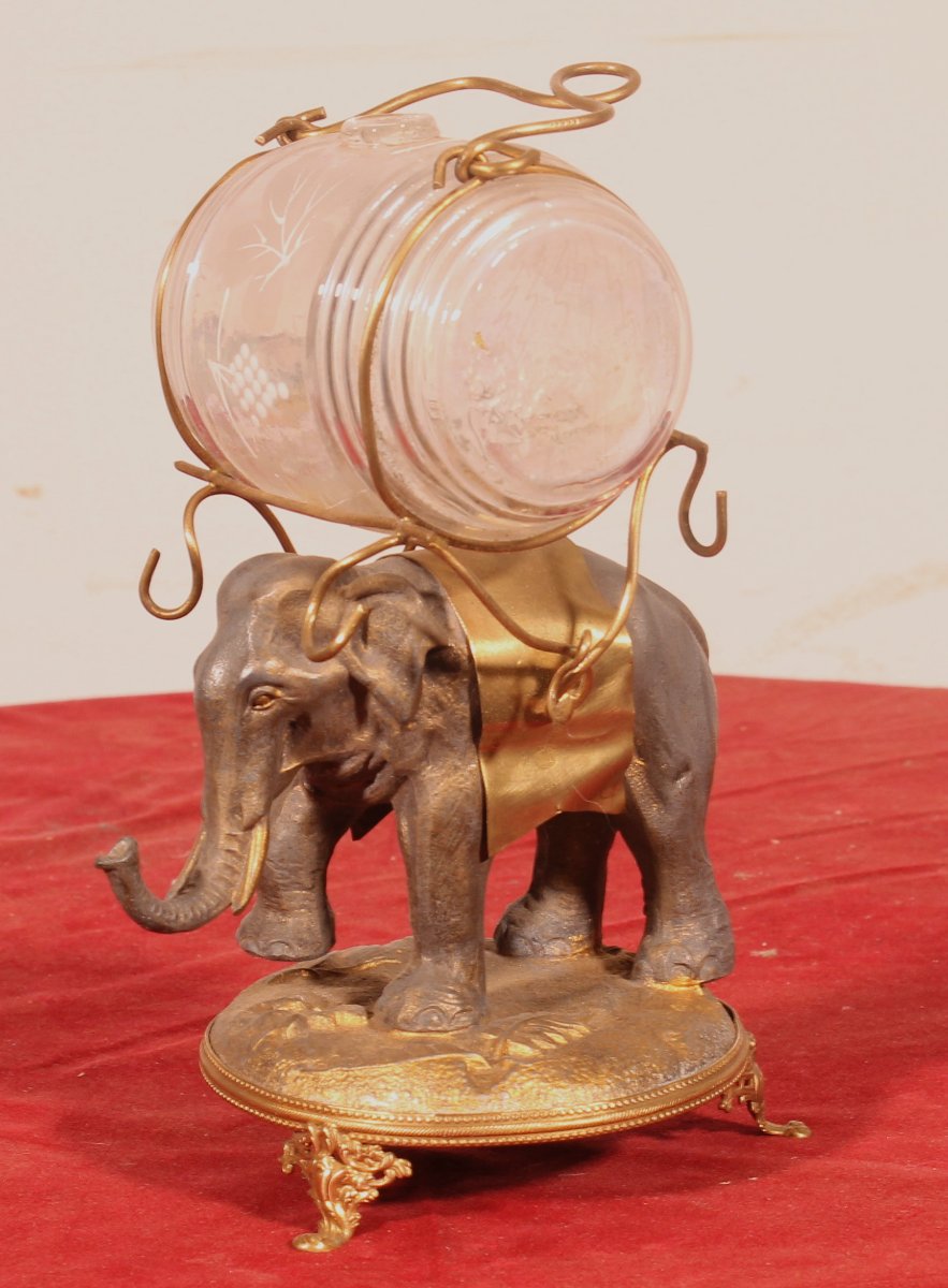 Napoleon III Period Tantalus - 19th Century