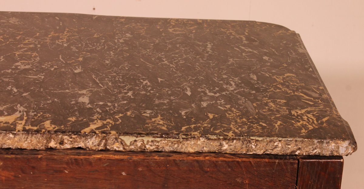 Chest Of Drawers Stamped "lardin" A French Famous Cabinet Maker—18th Century -photo-5