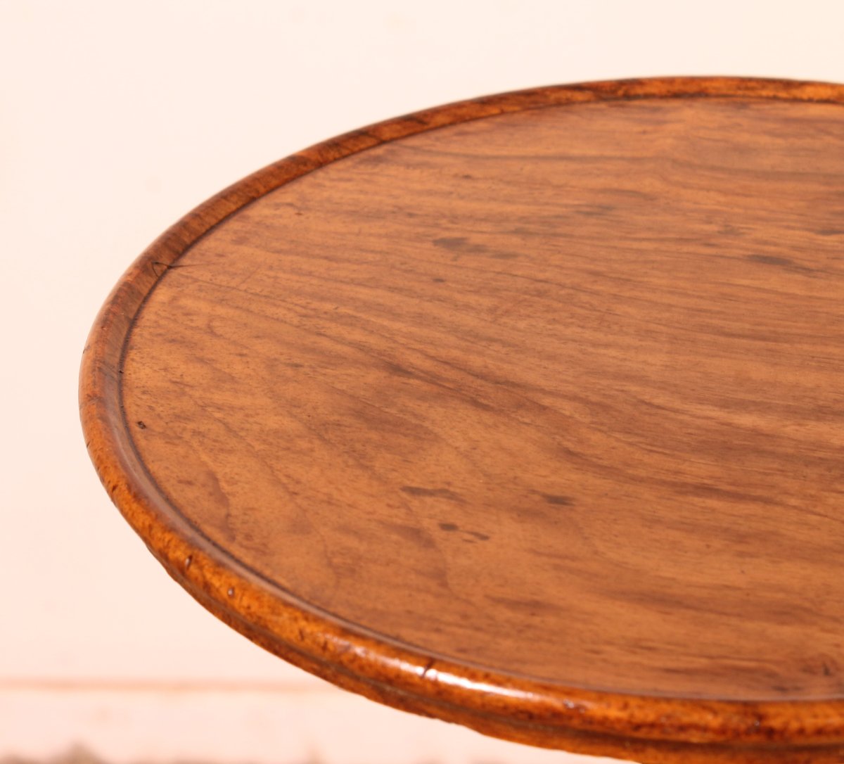 Small Side Table Called  Tea Table, Made Of Walnut—19th Century, Stamped “holland And Sons”-photo-7
