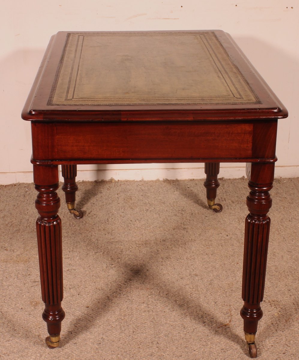 Early 19th-century Writing Desk In Mahogany Made In England, Circa 1830-photo-3