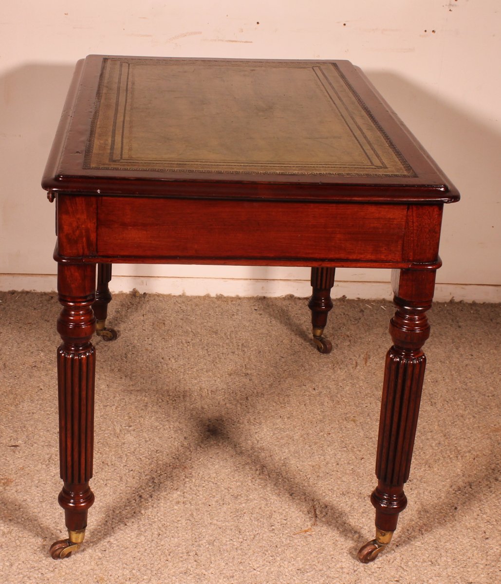 Early 19th-century Writing Desk In Mahogany Made In England, Circa 1830-photo-2