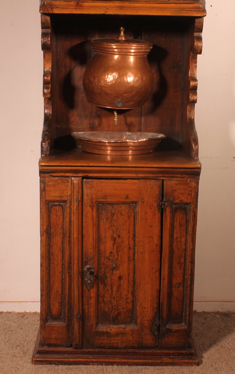 Small Cupboard - 17th Century - Switzerland-photo-4