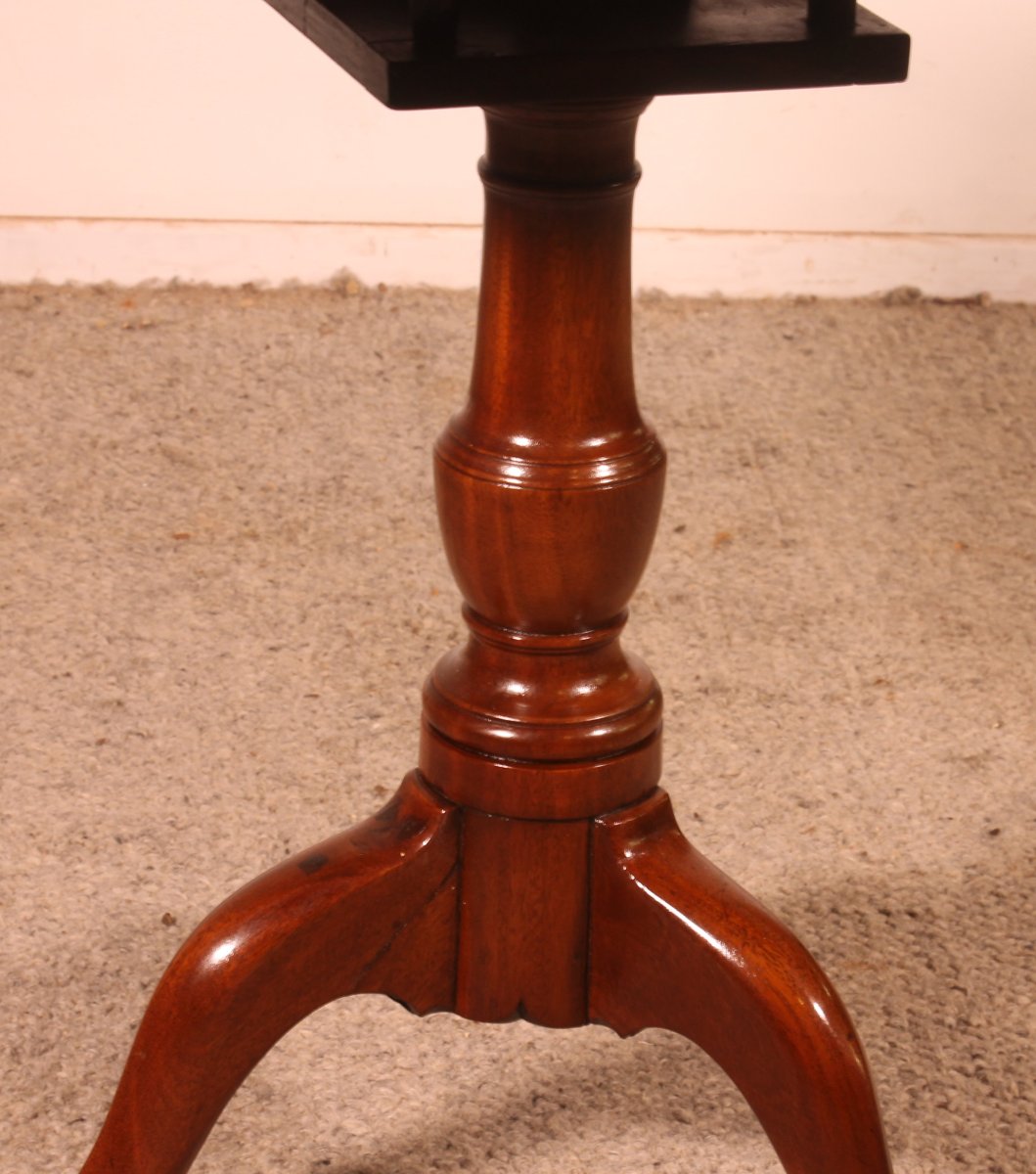 Mahogany Tripod Table With A Mechanism - 18th Century-photo-2
