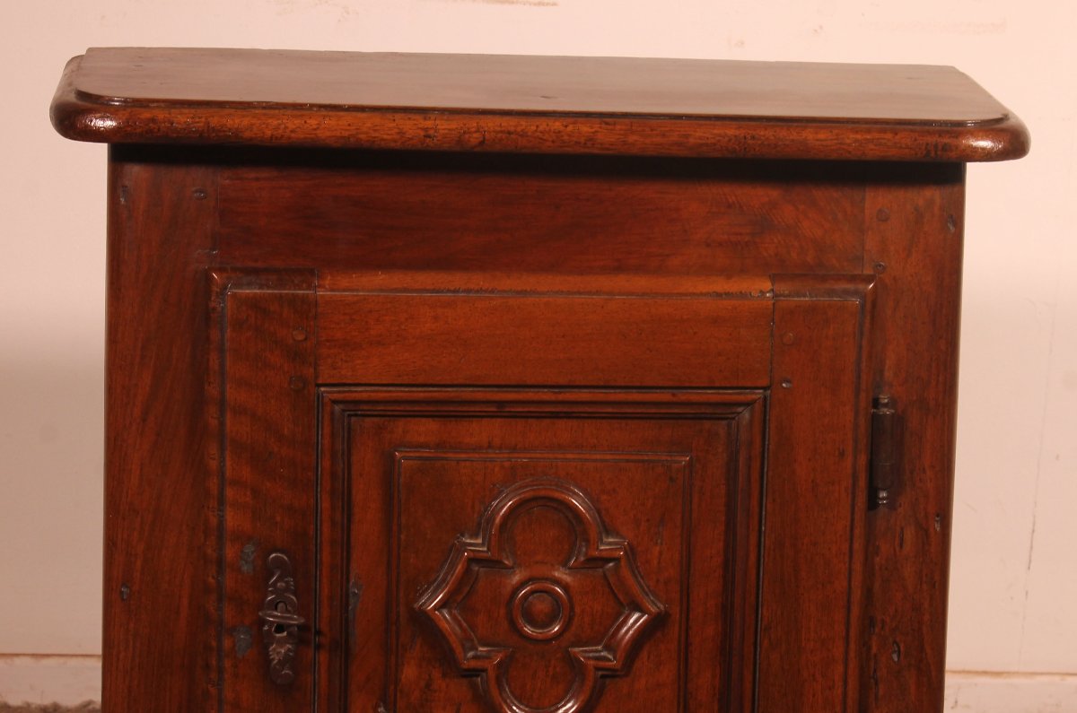 oratoire en noyer d'époque Louis XIII - 17° siècle-photo-3