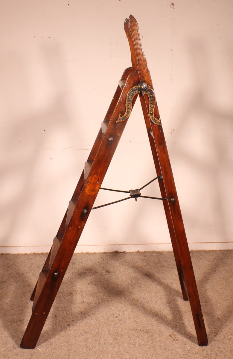19th-century Library Ladder-photo-2