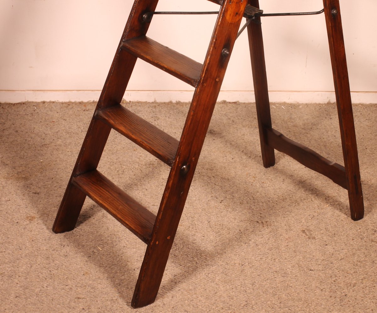19th-century Library Ladder-photo-3