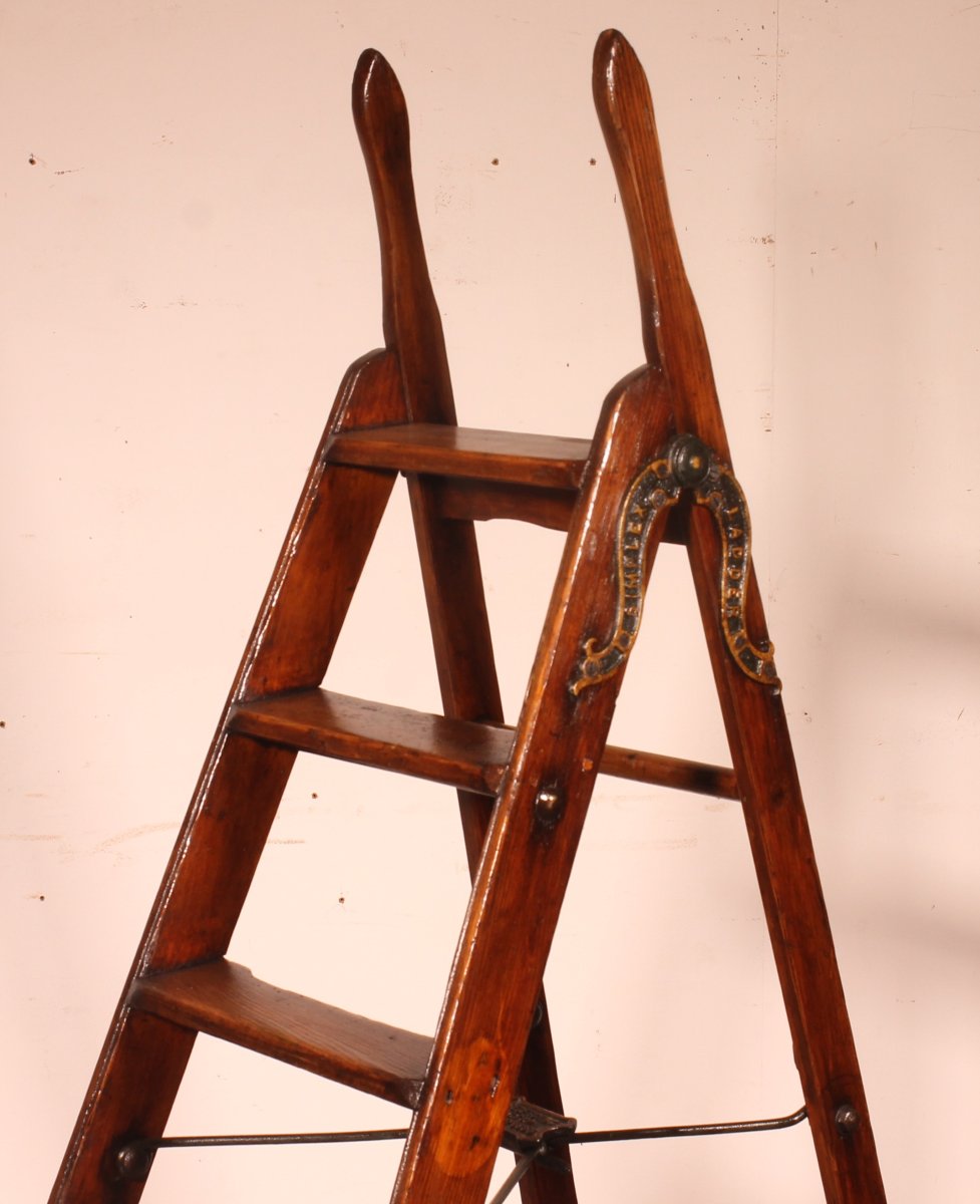 19th-century Library Ladder-photo-4