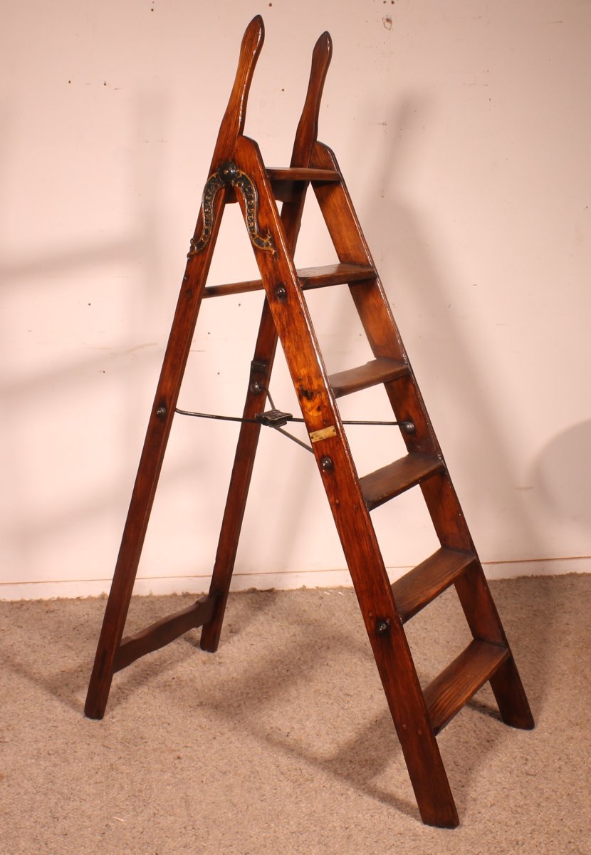 19th-century Library Ladder-photo-7