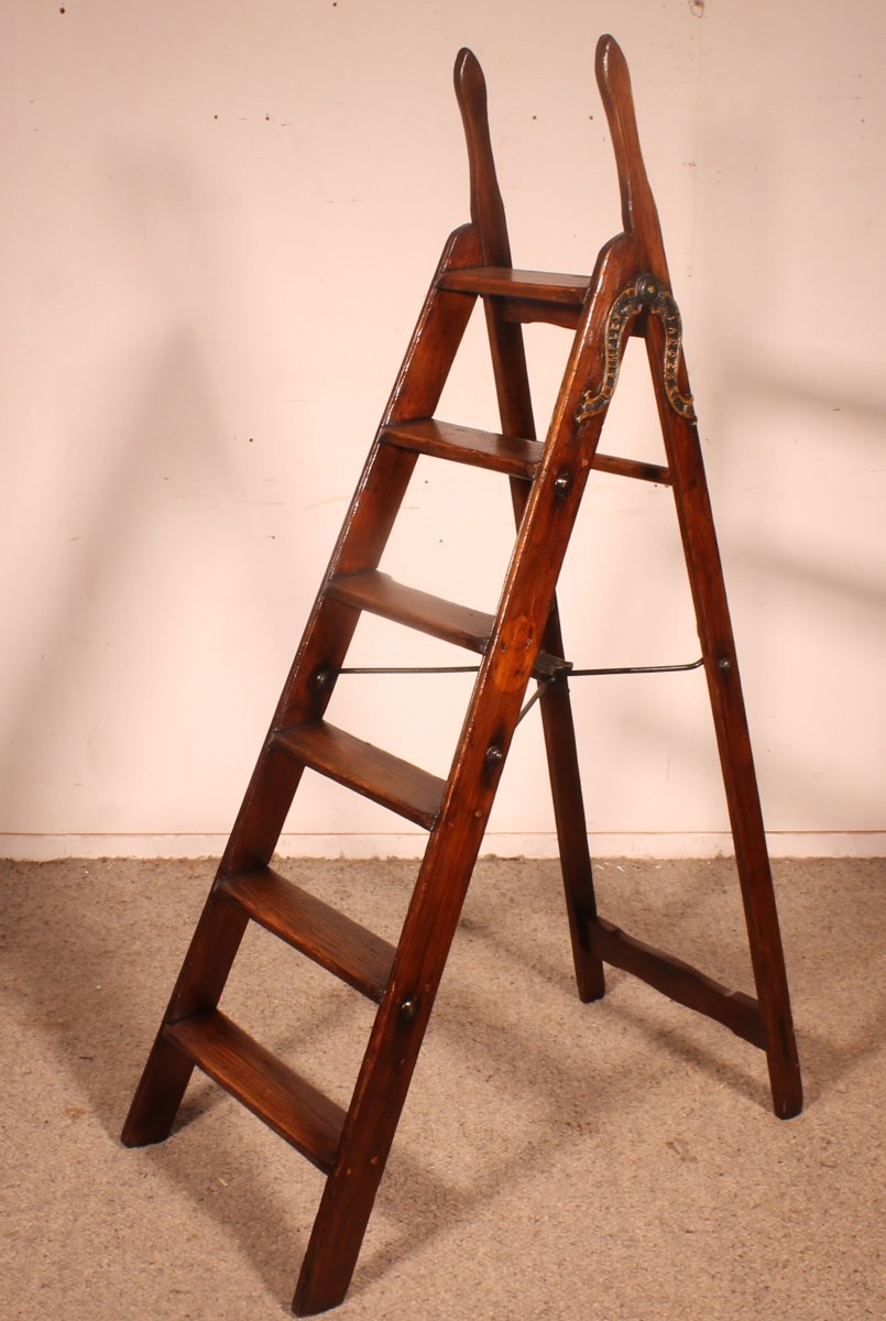 19th-century Library Ladder