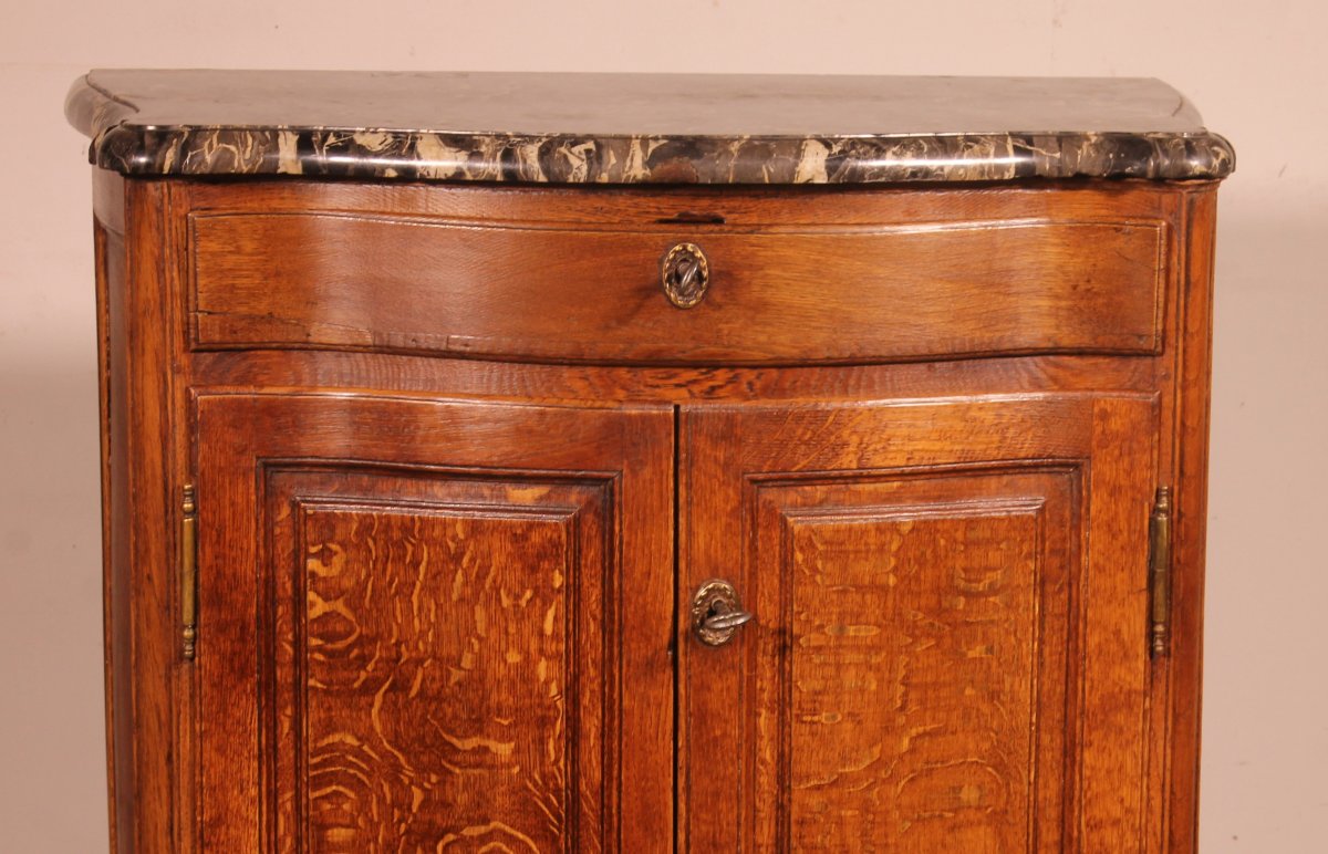 18th-century Louis XV Period Buffet In Oak -photo-2