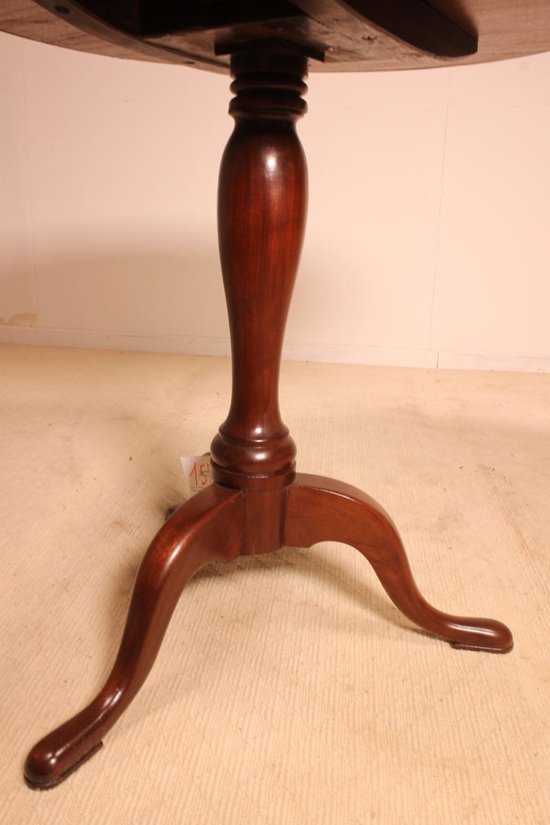 English Tripod Table 19 Ith Mahogany-photo-4