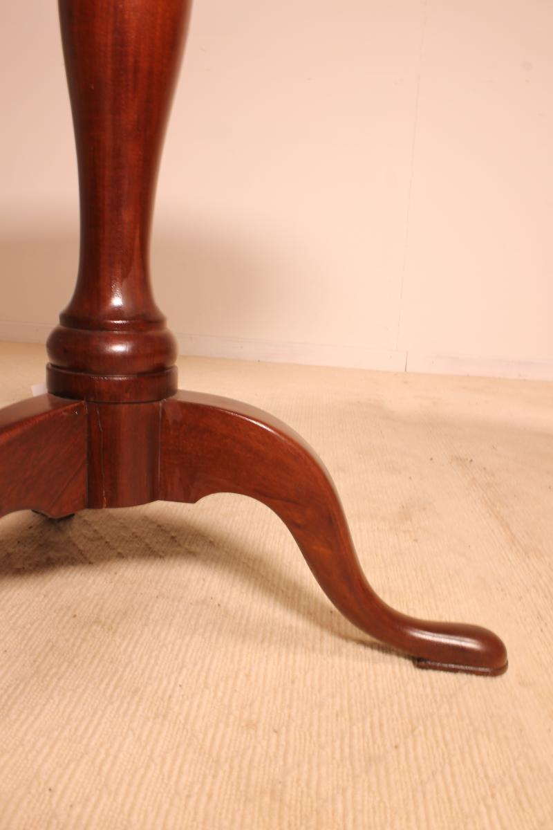 English Tripod Table 19 Ith Mahogany-photo-1