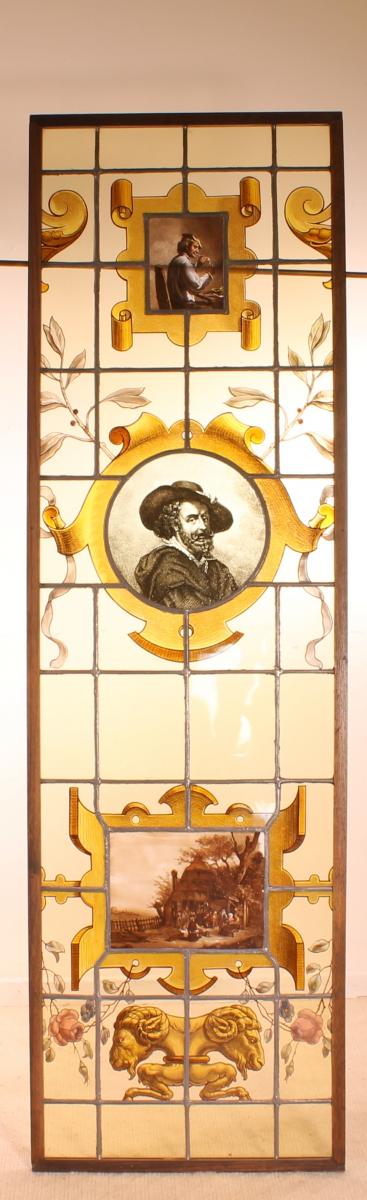 Vitraux De Peintre De La Renaissance Flamande-photo-2