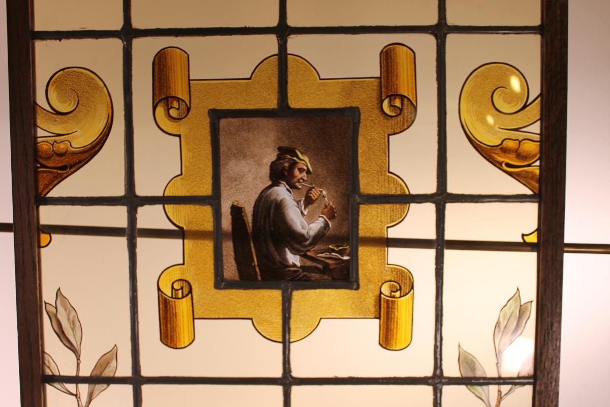 Vitraux De Peintre De La Renaissance Flamande-photo-4