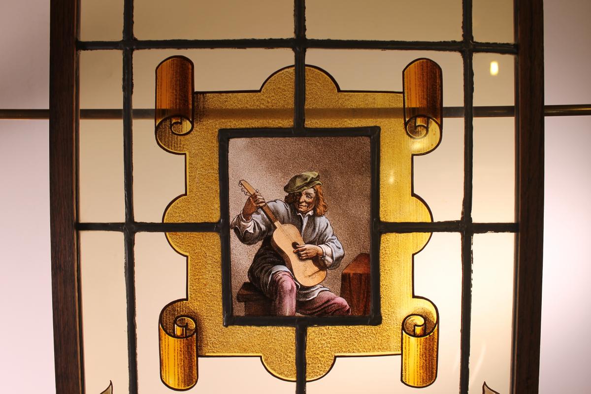 Vitraux De Peintre De La Renaissance Flamande-photo-4