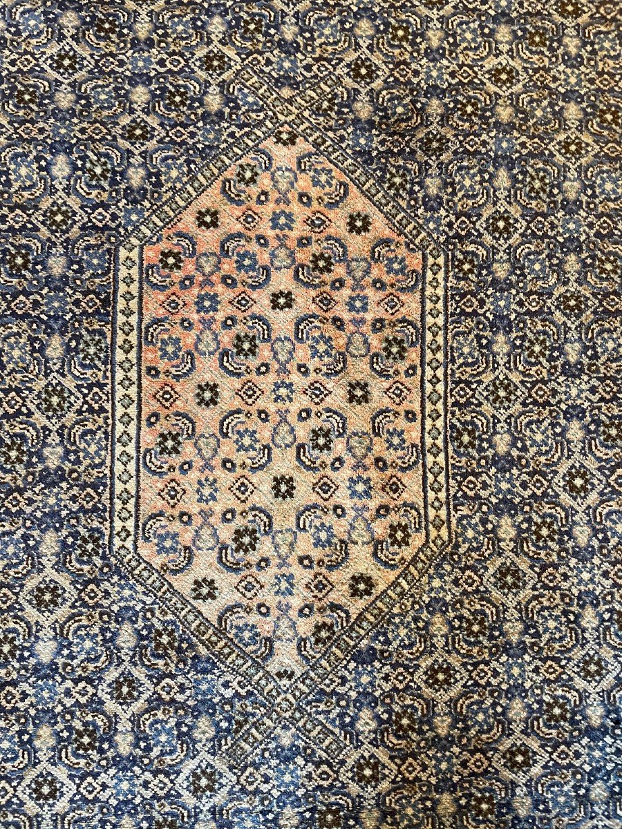 Persian Rug 3m37-2m34 With Blue Decor-photo-3