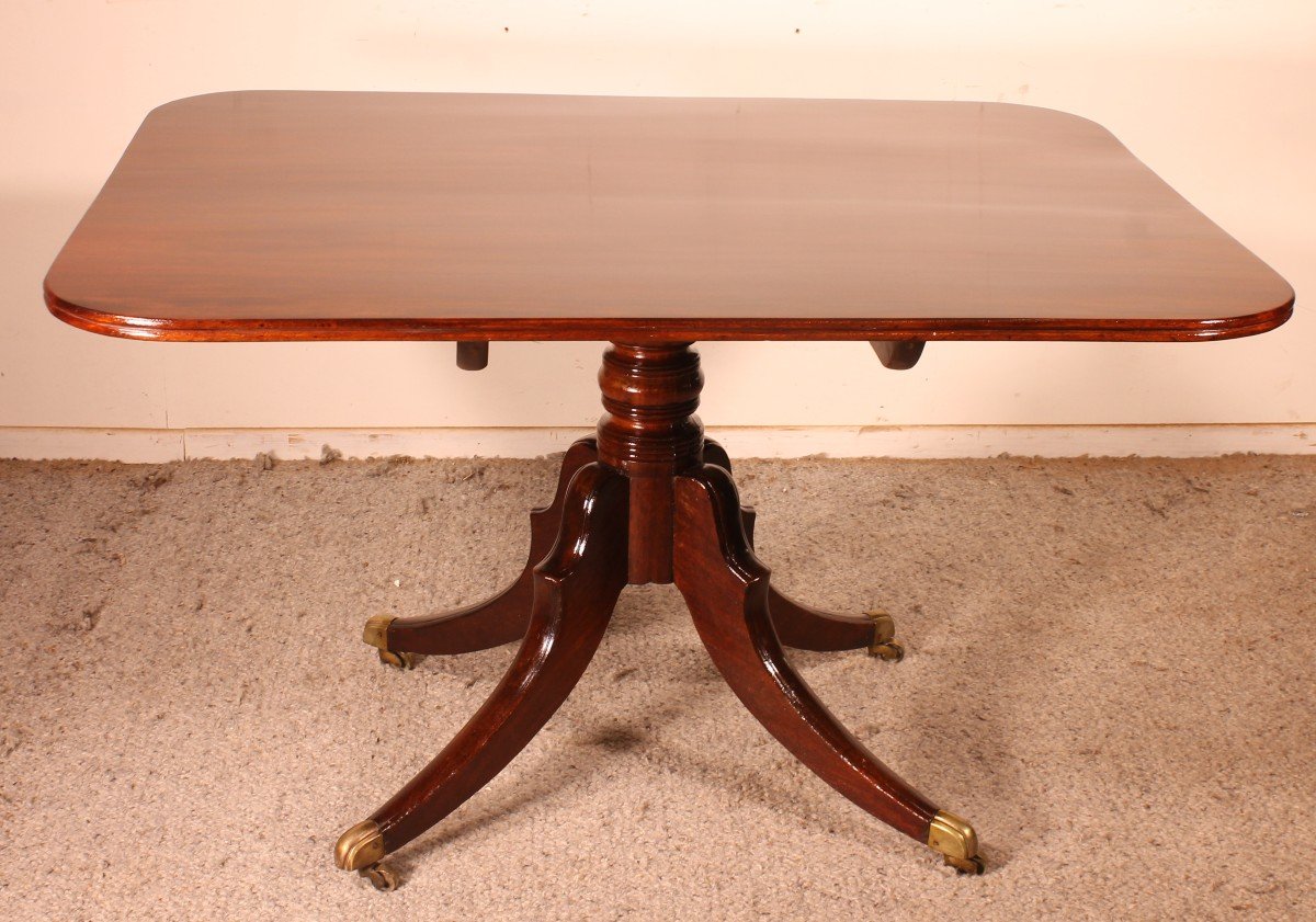 Régency Period Table In Solid Mahogany Circa 1800