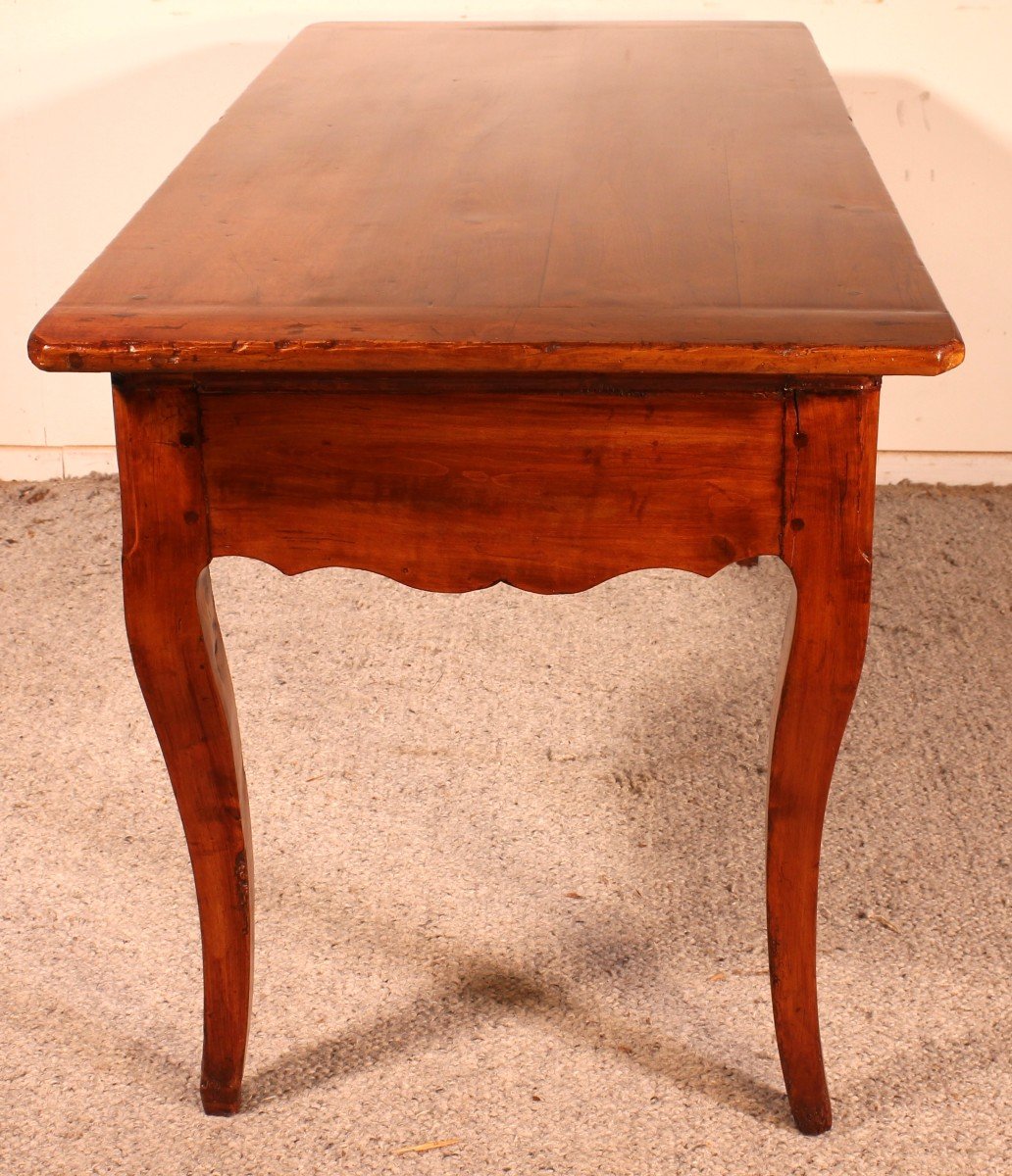 Louis XV Desk In Cherry Early 19th Century-photo-2