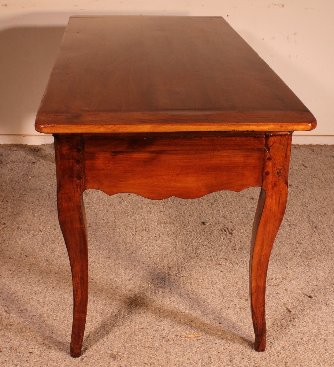 Louis XV Desk In Cherry Early 19th Century-photo-4
