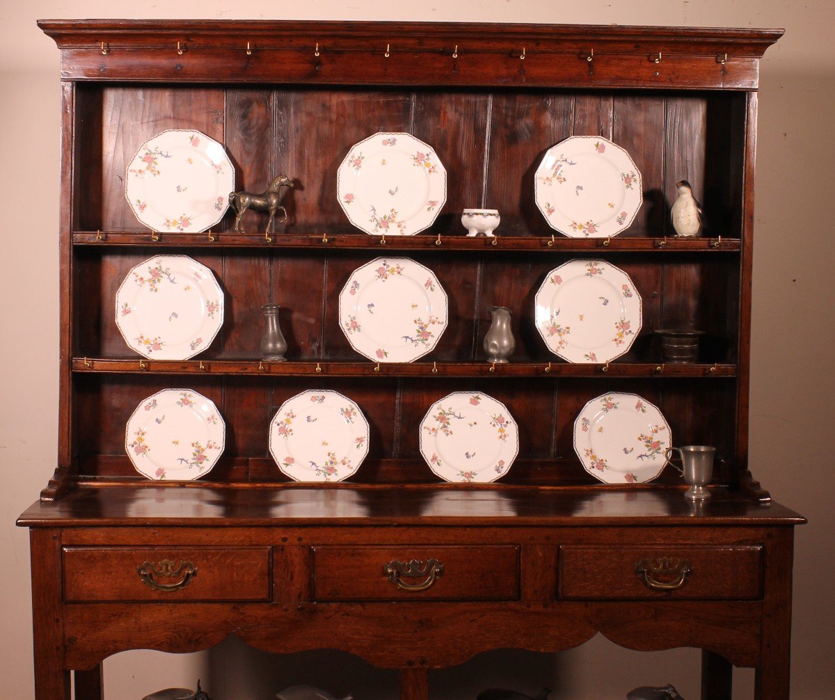 18th Century Welsh Dresser In Oak-photo-3
