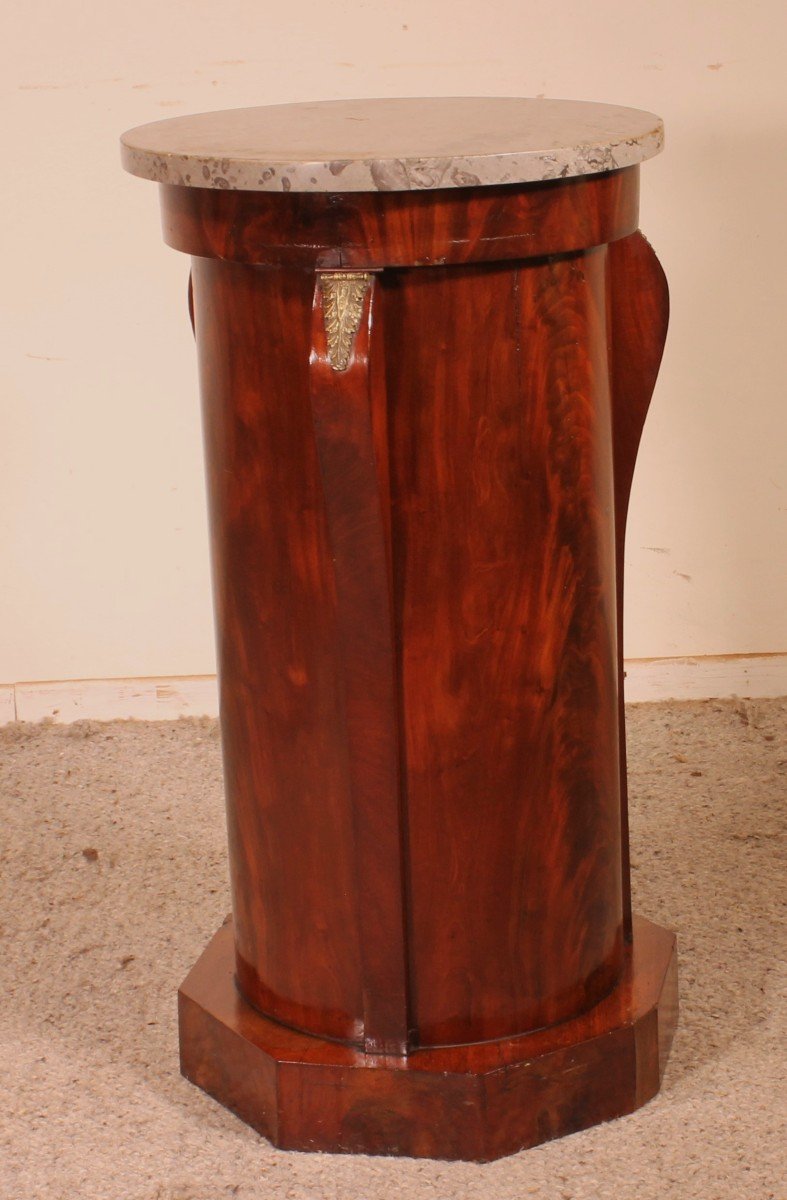 Important Somno In Mahogany 19 ° Century-photo-6