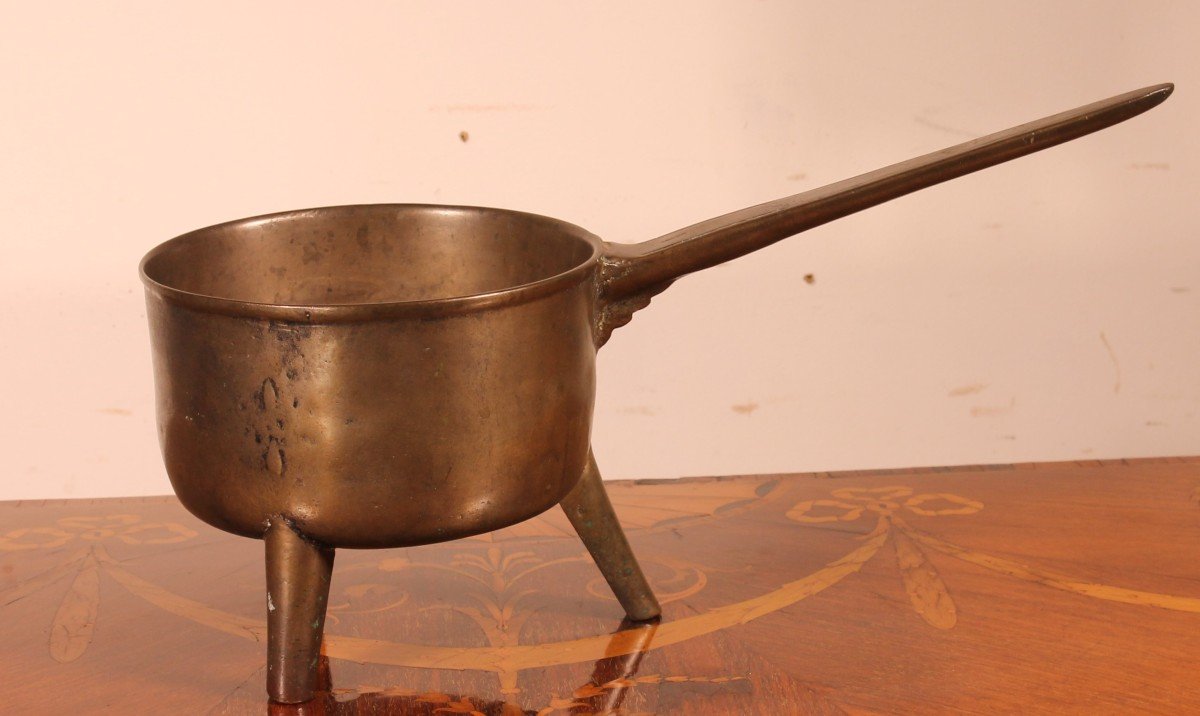 Collection Of Apothecary Skillets From The 17th And 18th Century-photo-3