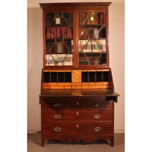  Secretary From The Beginning Of The 19th Century In Mahogany- England