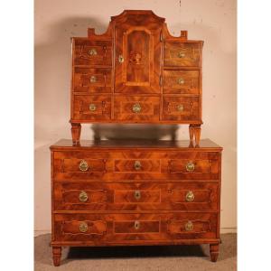 Italian Walnut Cabinet - 18th Century