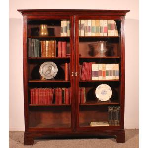 Mahogany Bookcase From The 19th Century