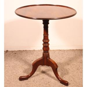 English Tripod Table Circa 1800 In Mahogany