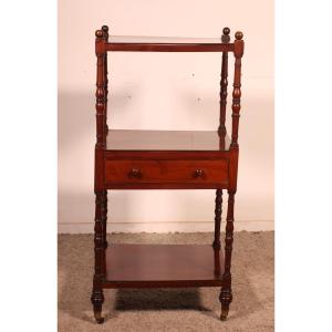 Mahogany Shelf Called Whatnot, From The First Part Of The 19th Century