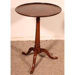Petit Guéridon dit tea table En Acajou -18° siècle