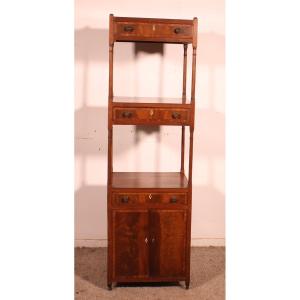 Whatnot Shelf In Mahogany Circa 1800 George III Period