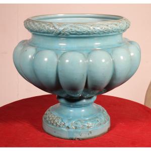 Glazed Ceramic Planter, Late 19th Century