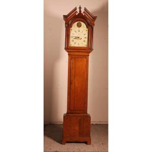 18th Century Longcase Clock By Charles Rowbotham Of Leicester 