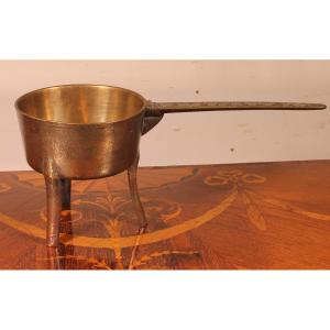 18th Century Tripod Apothecary Skillet From The Westcott Family