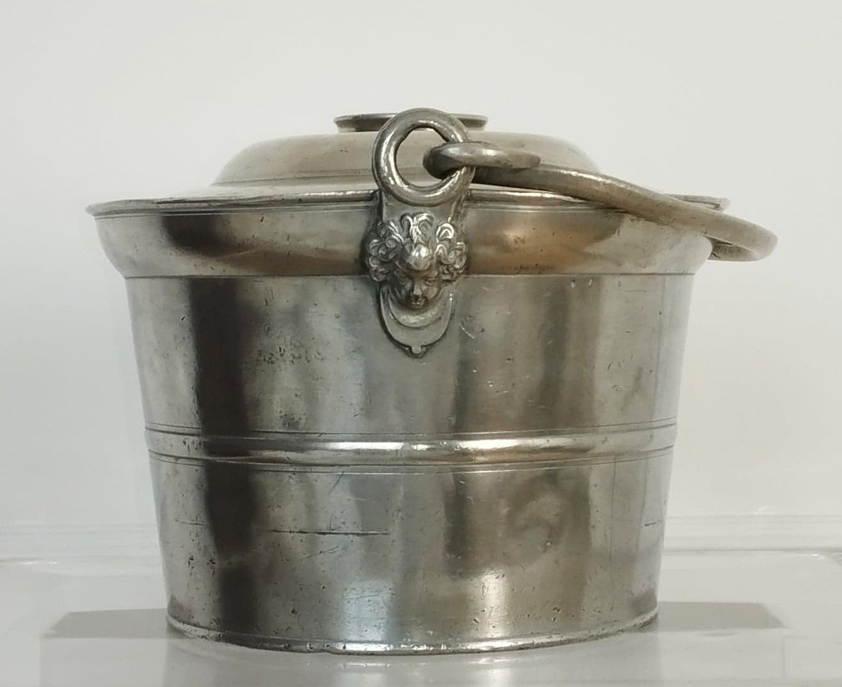 Clamecy Pewter Dinner Holder-photo-3