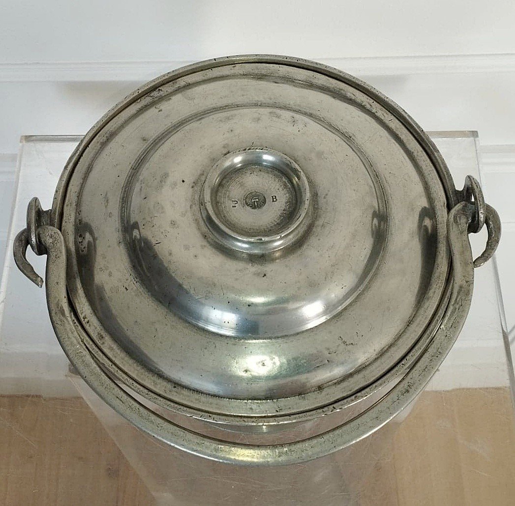 Clamecy Pewter Dinner Holder-photo-4