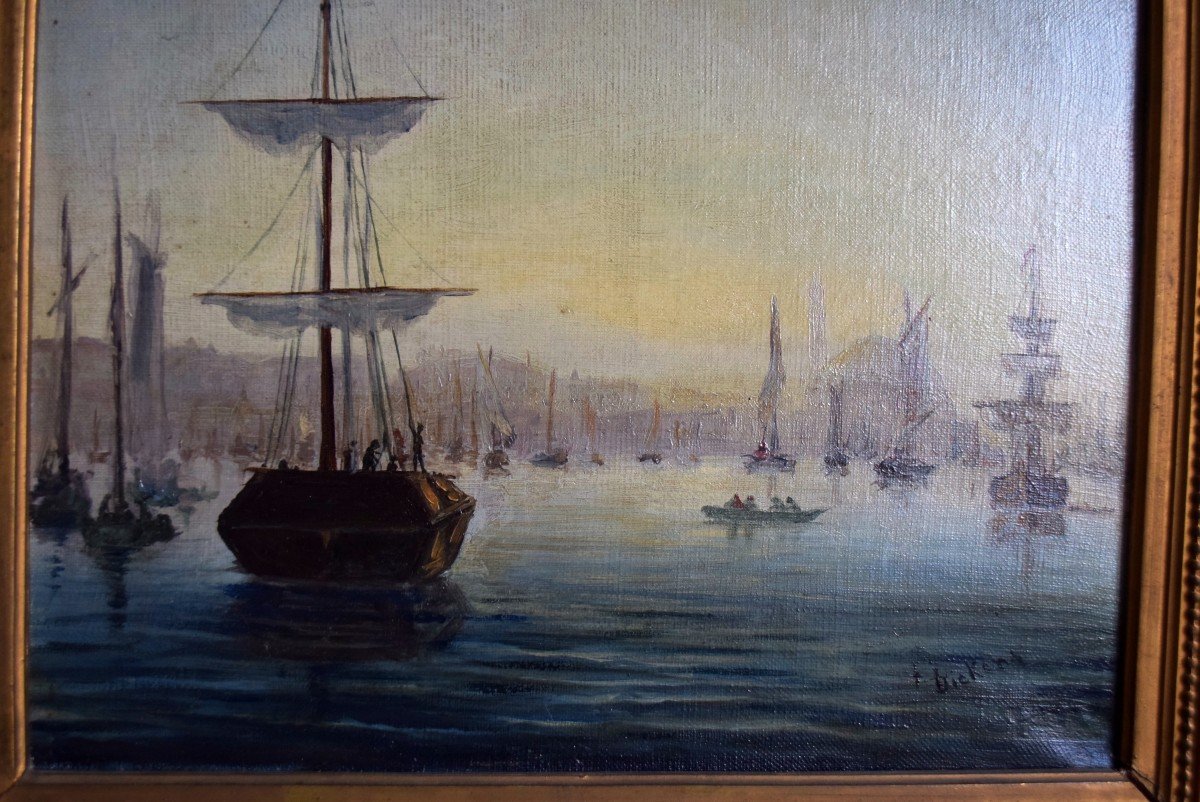 The Bosphorus Constantinople Navy Signed Dickens-photo-5