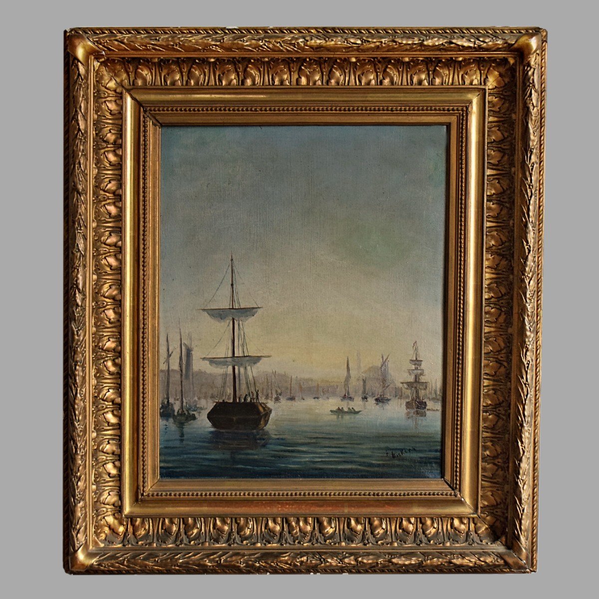 The Bosphorus Constantinople Navy Signed Dickens