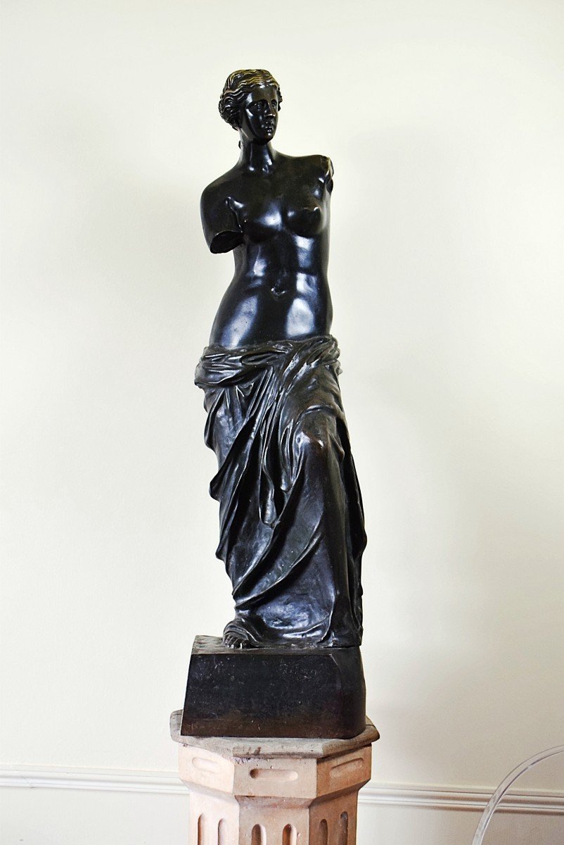 Venus De Milo 102 Cm Bronze Workshops Of The Louvre XIXth-photo-2