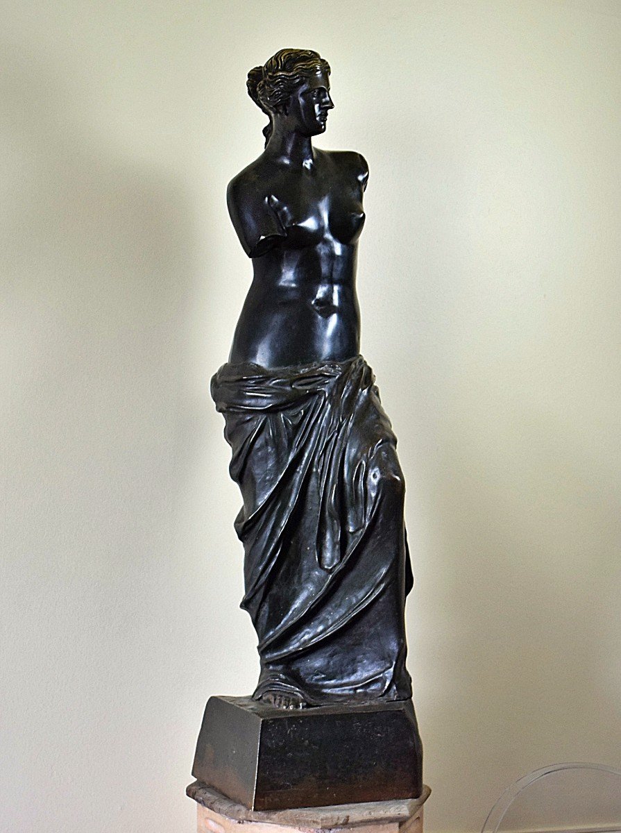 Venus De Milo 102 Cm Bronze Workshops Of The Louvre XIXth-photo-1