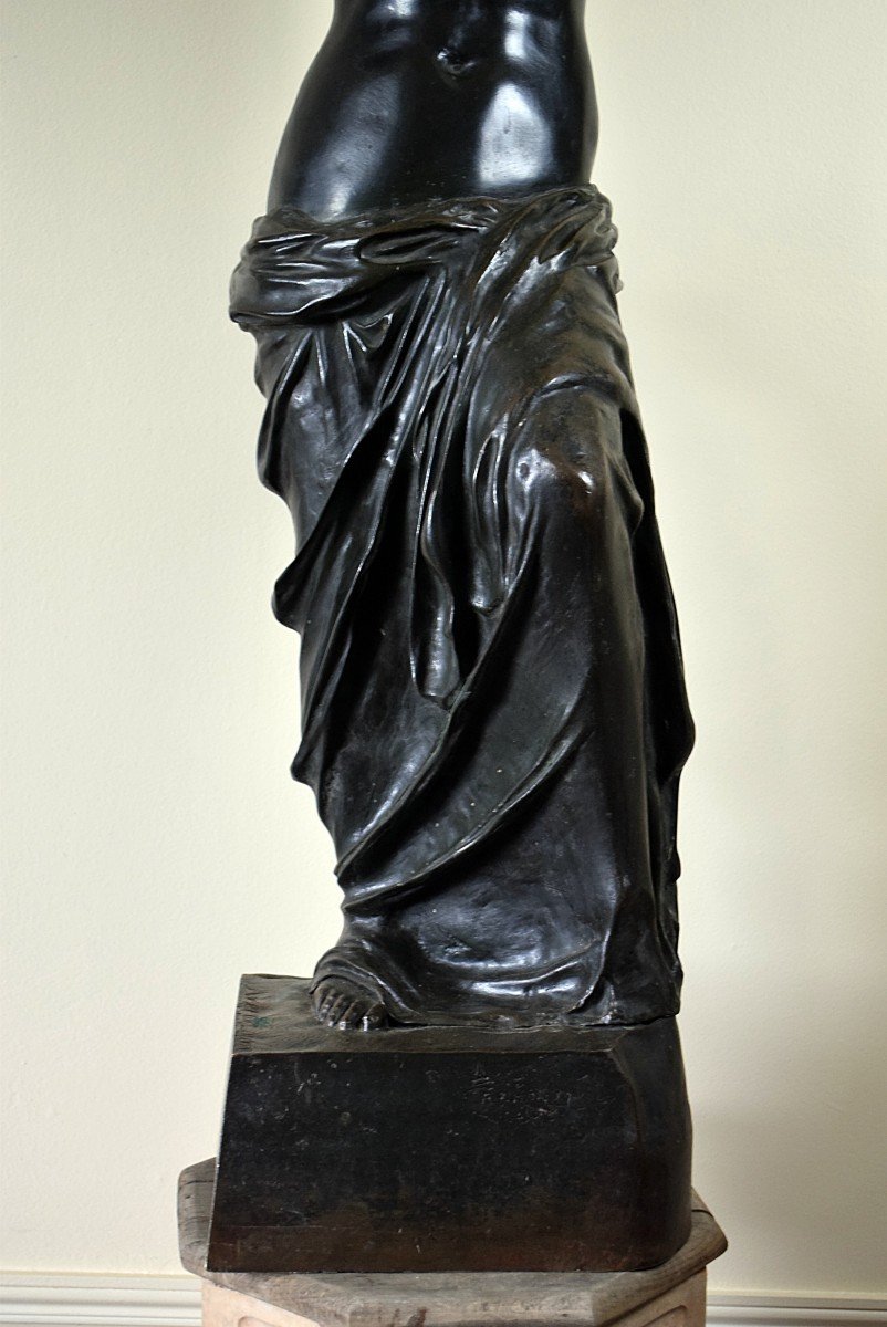 Venus De Milo 102 Cm Bronze Workshops Of The Louvre XIXth-photo-5