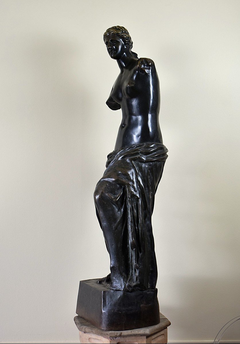 Venus De Milo 102 Cm Bronze Workshops Of The Louvre XIXth-photo-8