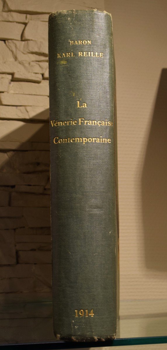 La Vénerie française contemporaine Karl Reille 1914 Adolphe Le Goupy éditeur-photo-5