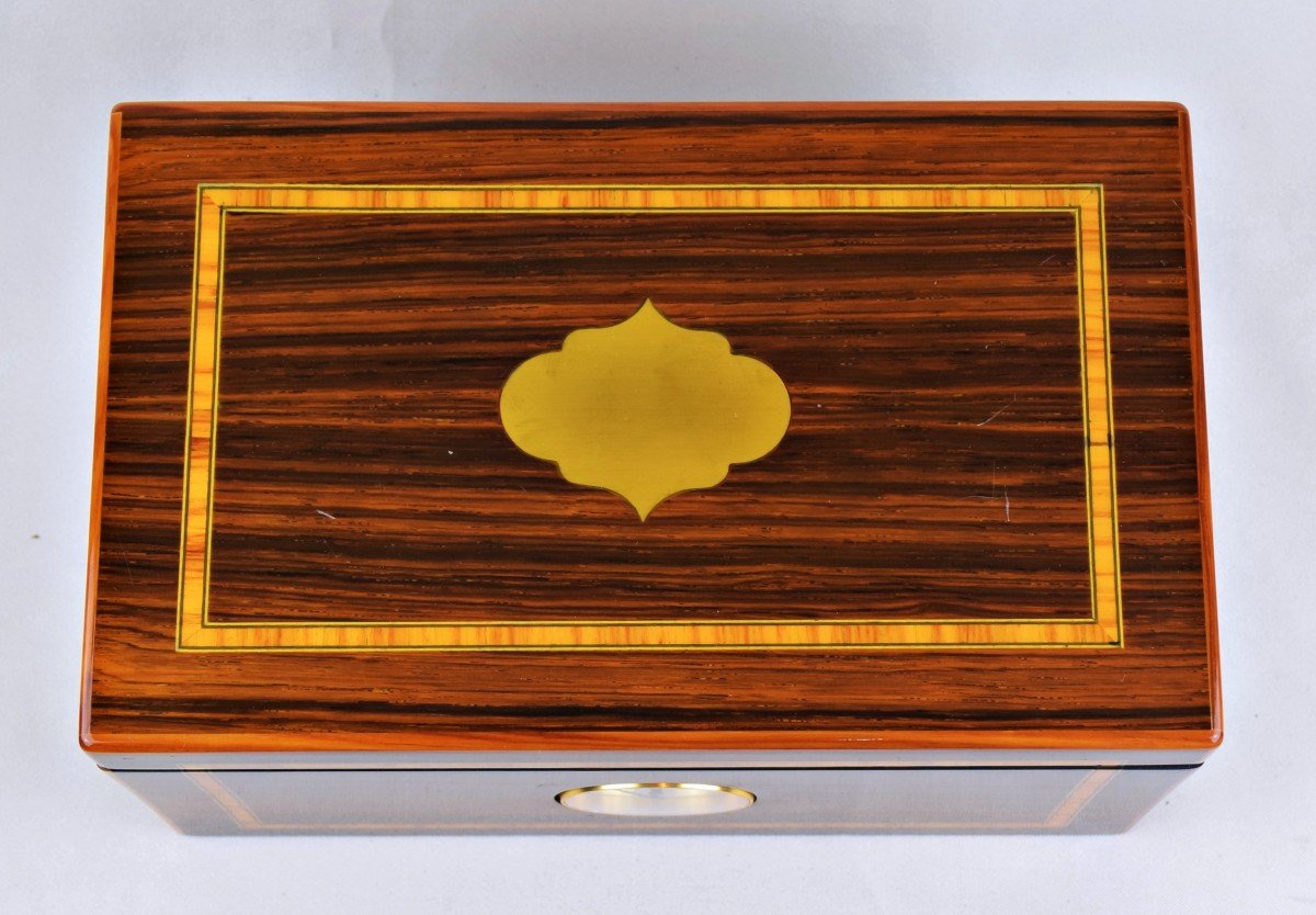 Pendulum Music Box Reuge Sainte-croix Switzerland-photo-2
