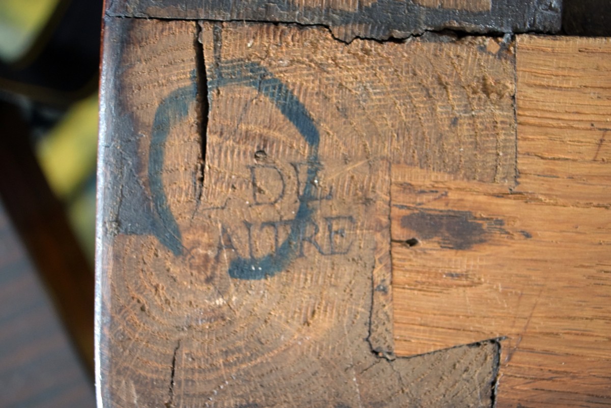 Tomb Chest Of Drawers Louis Delaitre Stamp Bronzes With Crowned “c” 18th Century-photo-4