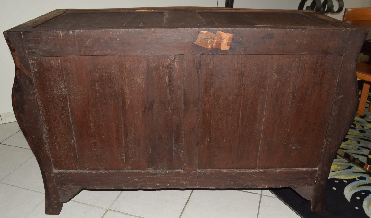 Tomb Chest Of Drawers Louis Delaitre Stamp Bronzes With Crowned “c” 18th Century-photo-8