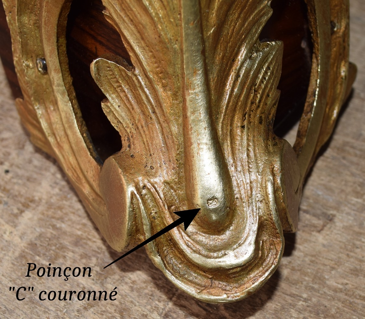 Tomb Chest Of Drawers Louis Delaitre Stamp Bronzes With Crowned “c” 18th Century-photo-1