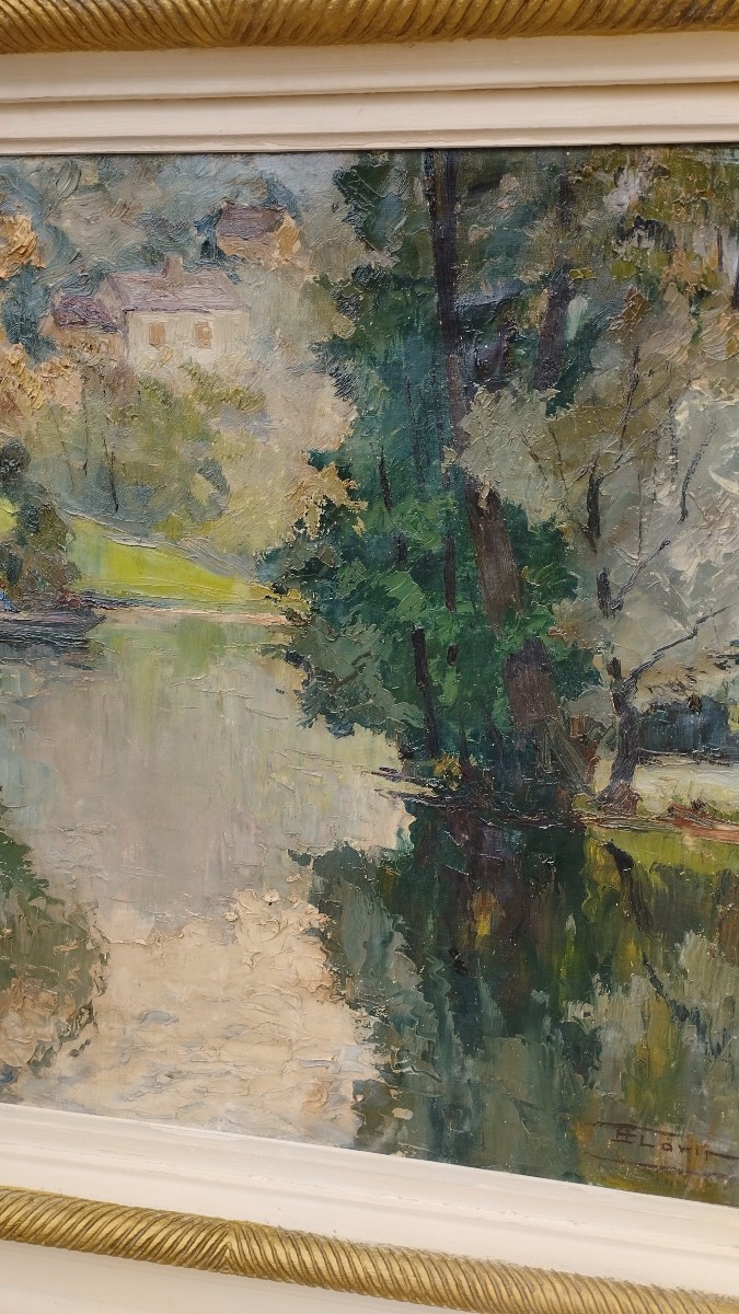 Bord de la Vézère  Dordogne par François Florit Début XXème-photo-7